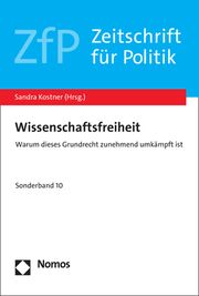 Wissenschaftsfreiheit Sandra Kostner 9783848784295