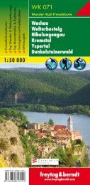 WK 071 Wachau - Welterbesteig - Nibelungengau - Kremstal - Yspertal - Dunkelsteinerwald, Wanderkarte 1:50.000 Freytag-Berndt und Artaria KG 9783850847094