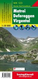 WK 123 Matrei - Defereggen - Virgental, Wanderkarte 1:50.000  9783850847148