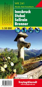 WK 241 Innsbruck - Stubai - Sellrain - Brenner, Wanderkarte 1:50.000 Freytag-Berndt und Artaria KG 9783850847537