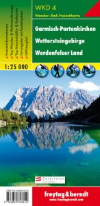 WKD 4 Garmisch-Partenkirchen - Wettersteingebirge - Werdenfelser Land, Wanderkarte 1:25.000 Freytag-Berndt und Artaria KG 9783850848152
