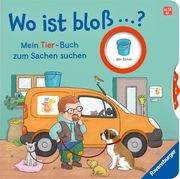 Wo ist bloß ...? Mein Tier-Buch zum Sachen suchen. Mit lustigen Drehscheiben Orso, Kathrin Lena 9783473420506