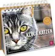 Wochenkalender 2025: Kluge Katzen Schmoll, Kathrin 4036442012017