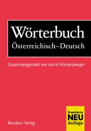 Wörterbuch Österreichisch-Deutsch Astrid Wintersberger 9783701717866