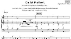 Einzelstimme - Da ist Freiheit - Bläser Overdub in F (PDF)