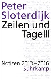 Zeilen und Tage III Sloterdijk, Peter 9783518431474