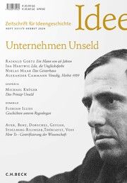 Zeitschrift für Ideengeschichte Heft XVIII/3 Herbst 2024 Jan Bürger/Stephan Schlak/Durs Grünbein u a 9783406815782