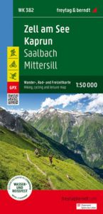 Zell am See - Kaprun, Wander-, Rad- und Freizeitkarte 1:50.000, WK 382  9783707922110