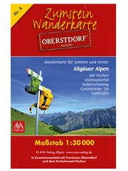 Zumstein Wanderkarte Oberstdorf/Allgäu  9783985160310