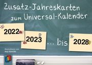 Zusatz-Jahreskarten zum Universal-Kalender 2022-2028 Anja Boretzki 9783834661265