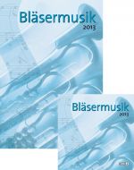Cover Bläsermusik 2013 und CD Bläsermusik 2013
