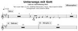 Einzelstimme - Unterwegs mit Gott - Altsaxophon (PDF)